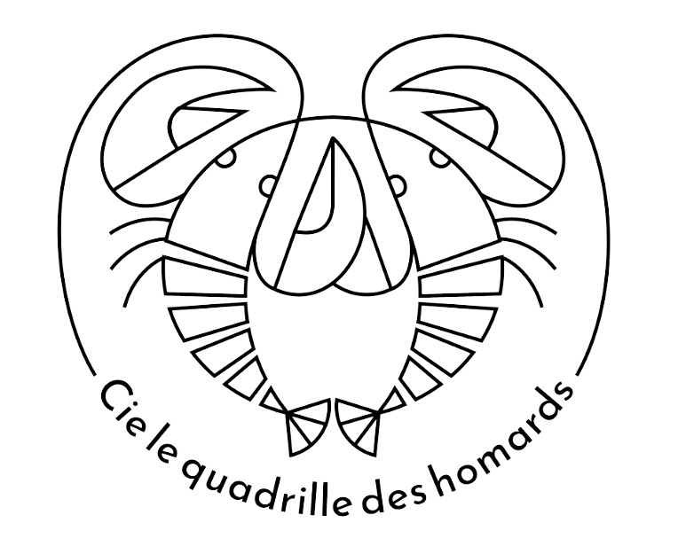 Logo noir sur blanc